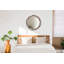 Huldar Glass Flat Wall Mirror
