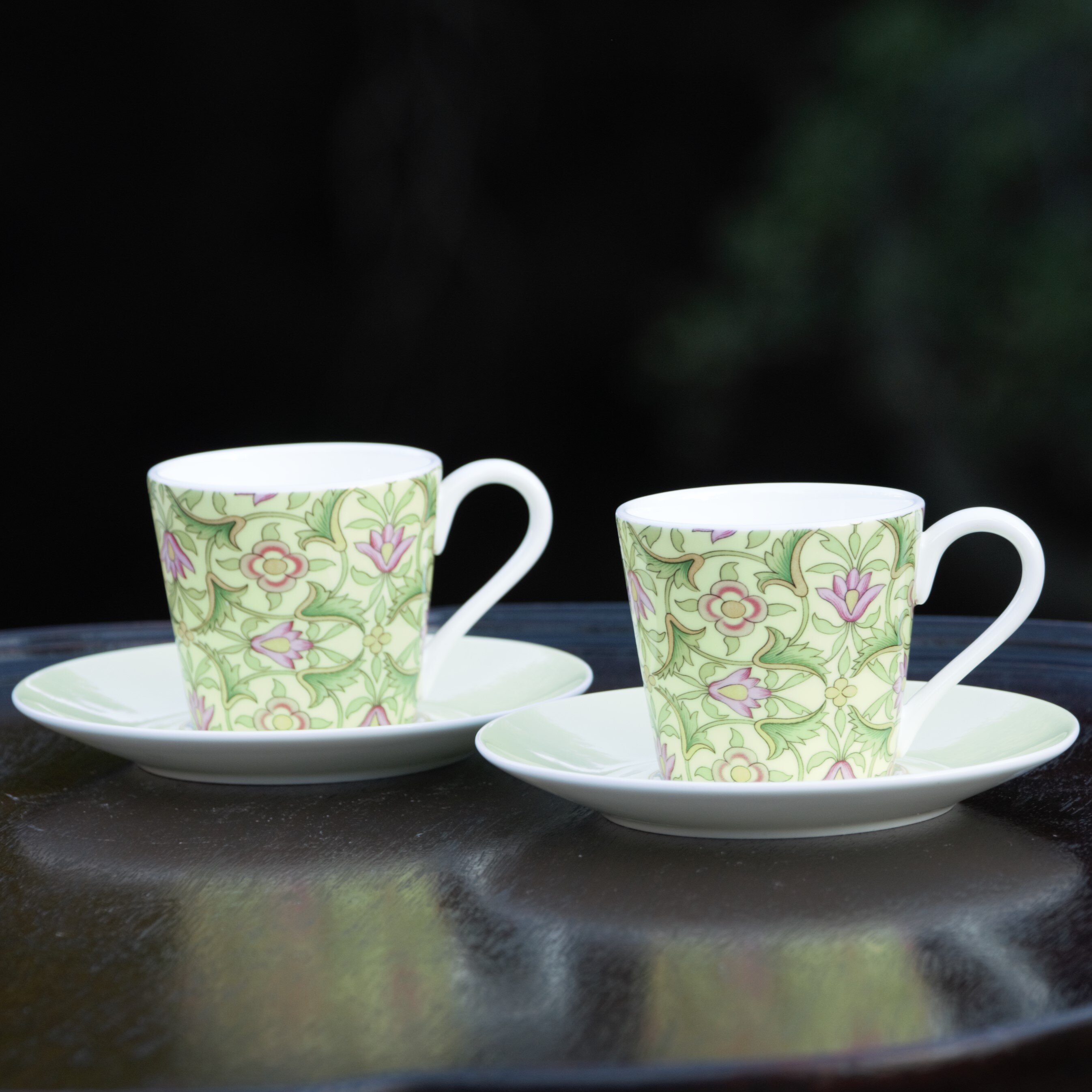 Porcelain Tea Cup - Tulip - 5 oz - The Foundry Home Goods