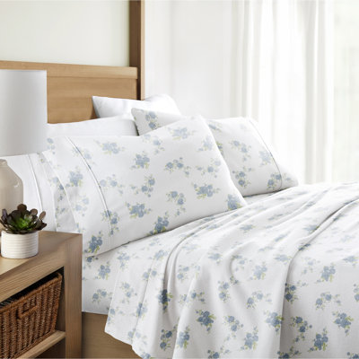 Ensemble de draps en flanelle de coton Varkala