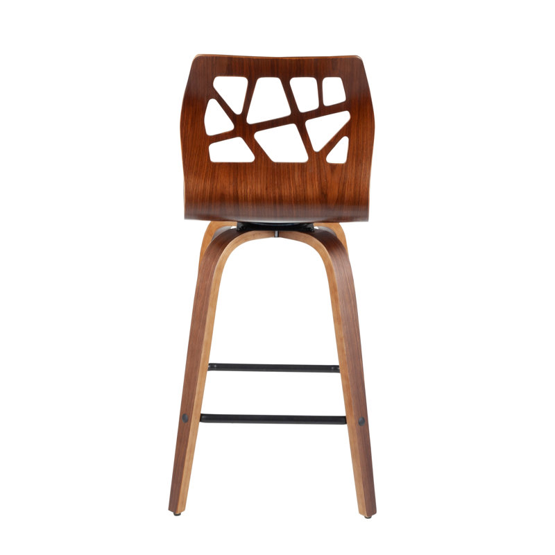 Tabouret de comptoir contemporain, Gris