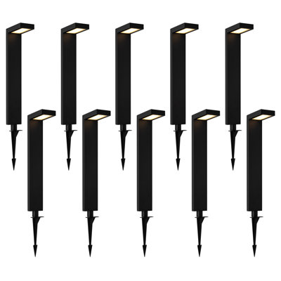 Feux de chemin extérieurs en aluminium 3W