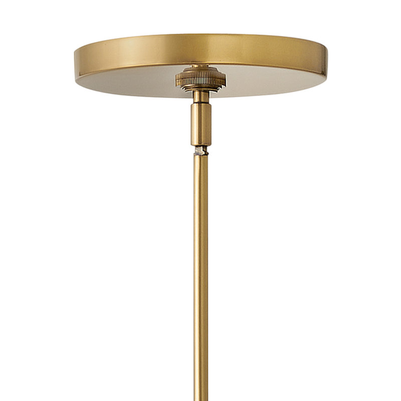 Luminaire suspendu sphère 1 lumière Gazala, Laiton héritage