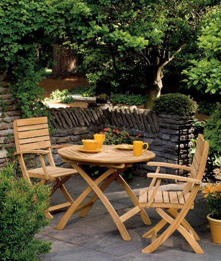 Somerset Outdoor Round Dining Table