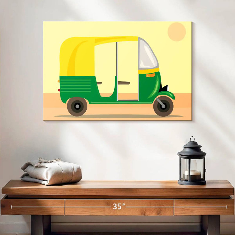 Mehar Motor Rickshaw, H 16 po x l 24 po