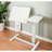 Bedside Table,Folding Overbed Bedside Desk Mobile Rolling Laptop Stand Tilting Overbed Table With Wheels Height Adjustable Tray Table For Laptop Bed Sofa Side Table-1676468399-1676468305