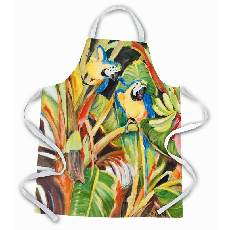 No Pattern Bib Apron