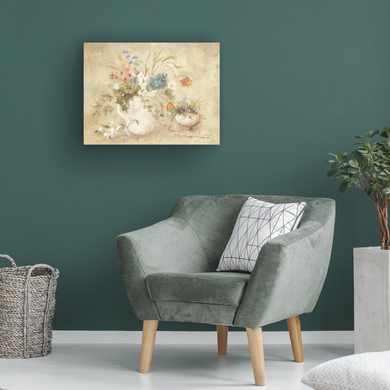 Œuvre d'art sur toile bolichi Cheri Blum, H 14 po x l 19 po