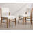 Upholstered Dining Chairs With Rectangular Cushion Back