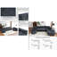 Canapé modulaire surdimensionné 141,7 po-19200687