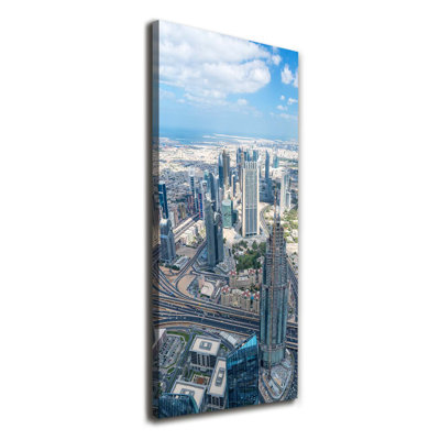 Skyscrapers - Wrapped Canvas Print