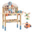 Établi à jouets en bois, grand outil de jeu en bois pour enfants, ensemble de construction créative Pretend Play