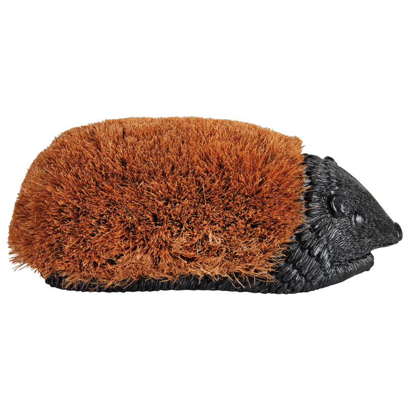 Paillasson d'extérieur 15 po x 8 po Fusse Hedgehog Scraper
