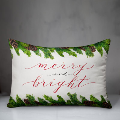  Merry and Bright Lumbar Pillow