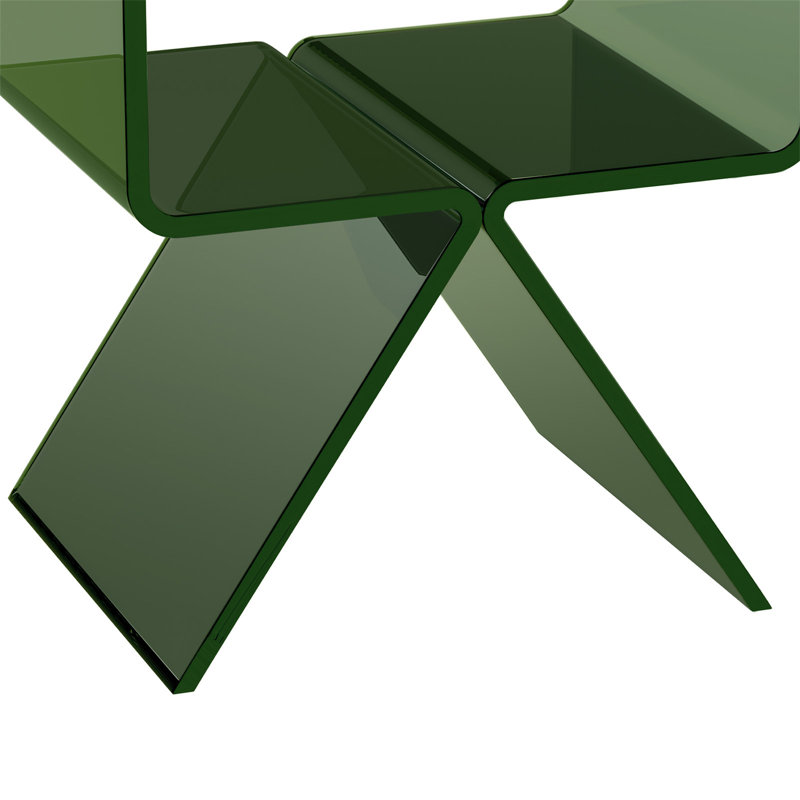 Table de chevet en acrylique