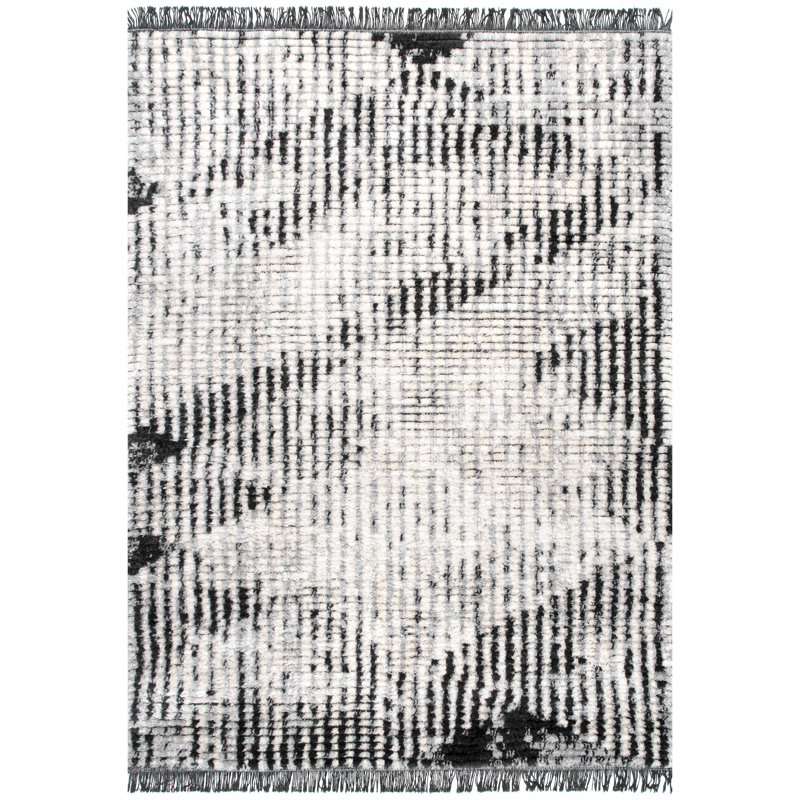 Klem Abstract Indoor Rug, Rectangle 5' 3" x 7' 4"