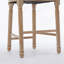Ensemble de 2 tabourets de bar en bois massif avec tabourets de bar en bois massif-414595343