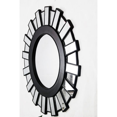 Miroir mural biseauté