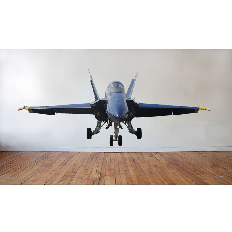 Non-Wall Damaging Wall Decal, 9.5" H x 24" W