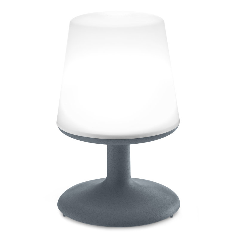 USB Table Lamp, Organic Deep Grey