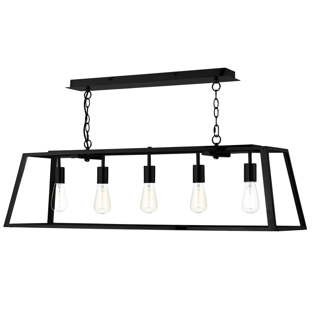 5 - Light Black Kitchen Island Pendant