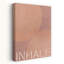 «Inhale Abstract Minimalist Modern», reproduction d'art murale-1245041070
