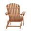Ensemble de 2 chaises Adirondack pliantes en bois pour l'extérieur avec dossier pré-assemblé, idéales pour la détente dans le jardin
