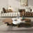 Modern 3-Piece Free Form Nesting Coffee Table Set-87575048