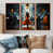 Brown Floater Framed Canvas