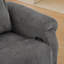 Canapé-lit inclinable manuel 65,7 po avec console de rangement et porte-gobelets-1886413254