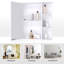 Antaniyah Framed Mirrored Bathroom Cabinets with Mirror and 4