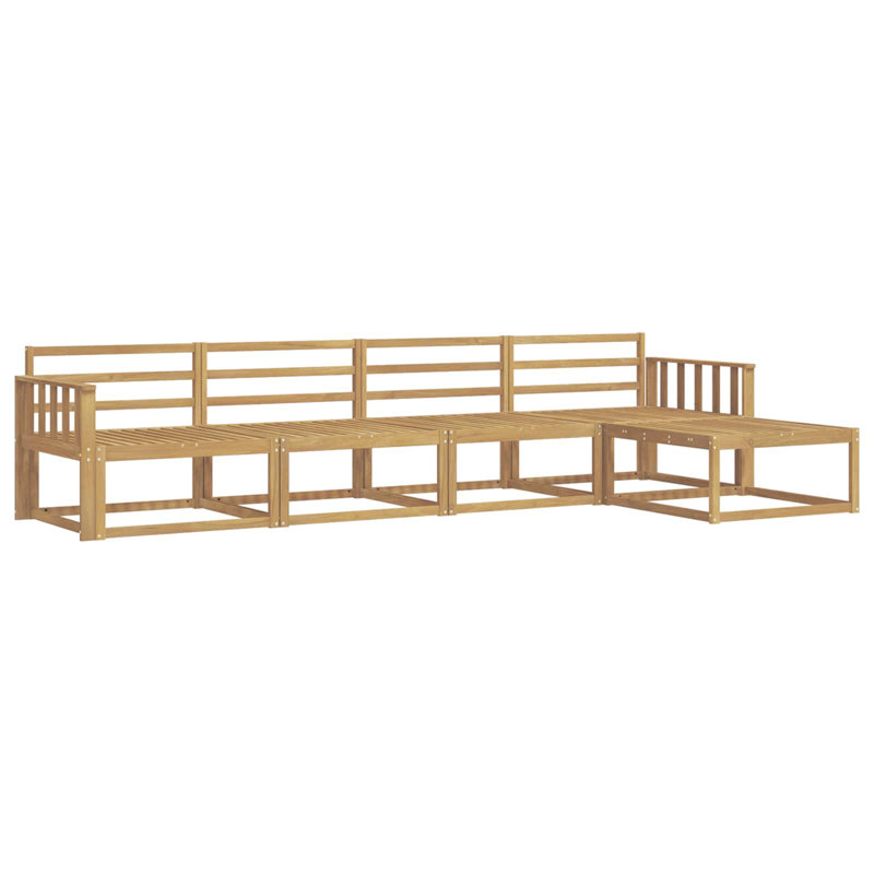 329cm Wide Patio Sectional Set, 5