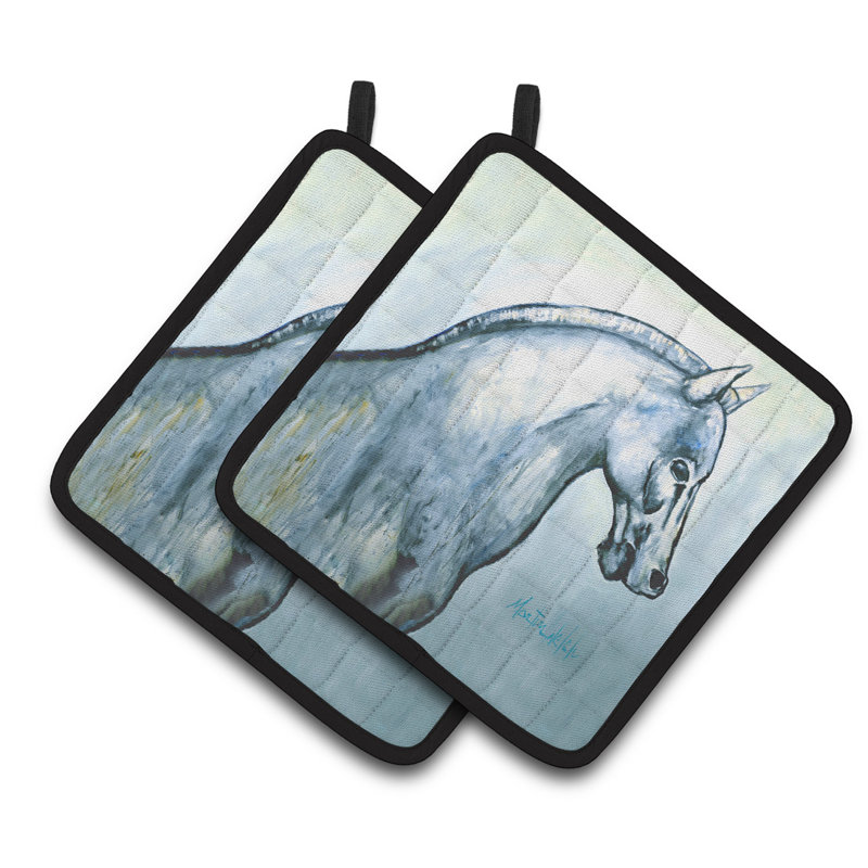 Caroline's Treasures Cotton Potholder Set