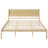 King Platform Bed Frame with Headboard