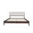 Solid Wood Bed Frame Acacia Wood Platframe,no Box Spring Needed,king Size Bed,dark Walnut-382236773-382236770