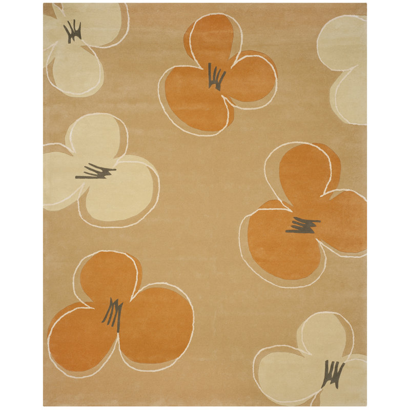 Avayah Soho Hand Tufted Wool Geometric Rug, Rectangle 8'3" x 11'