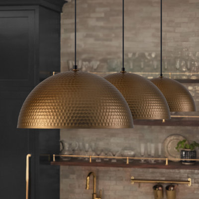 Lodi 1-Light Dome Single Pendant