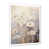 White Single Picture Framed