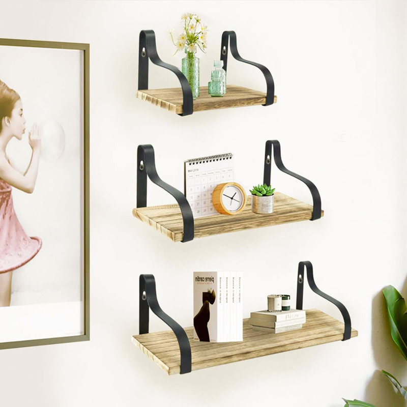 Grazia 3 Piece Floating Shelf