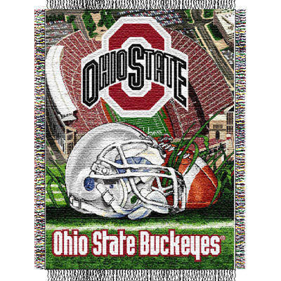 Jeté NCAA, Homefield Advantage College Sports Decor, 48 po x 60 po