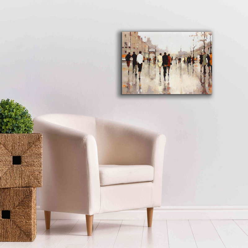 «Lone Lilly» par Lorraine Christie, estampe numérique sur toile, H 18 po x l 26 po x P 0,75 po