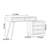 Durable Five-drawer Writing Desk Dressing Table