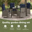 Patio Dining Set with-1985685490-1985685262