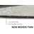 Chic Non-Woven Printed Rug with Intricate Floral Design and Soft Colors Ideal for Any Living Space-126119132