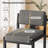 Comfortable Faux Leather  Dining Chair With Slightly Reclined Backrest And Straight Legs For Enhanced Support-1133755860