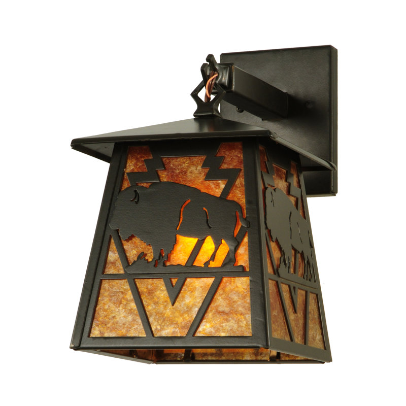Rustic Lodge 1 - Light Outdoor Wall Lantern