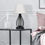 Lampe de table USB en métal Alexander-James
