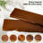 Rustic Farmhouse Floating Wall Shelf, Live Edge Pine Wood, Walnut, For Bathroom, Kitchen, Living Room & Bedroom