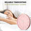  Horloge murale 12 pouces moderne et minimaliste ronde en plastique à cadran rose avec chiffres arabes audacieux Mouvement à pas analogique Horloge facile à lire pour le salon Cuisine Bureau Chambre à coucher-2112588345