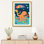 «Coastal Nautical Under the Sea III» par Lisa White boutons - impression d'art graphique