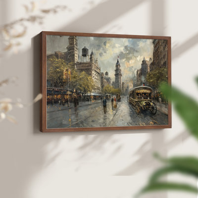Landscape Series-CLXXXIX -Framed Print - Restickable